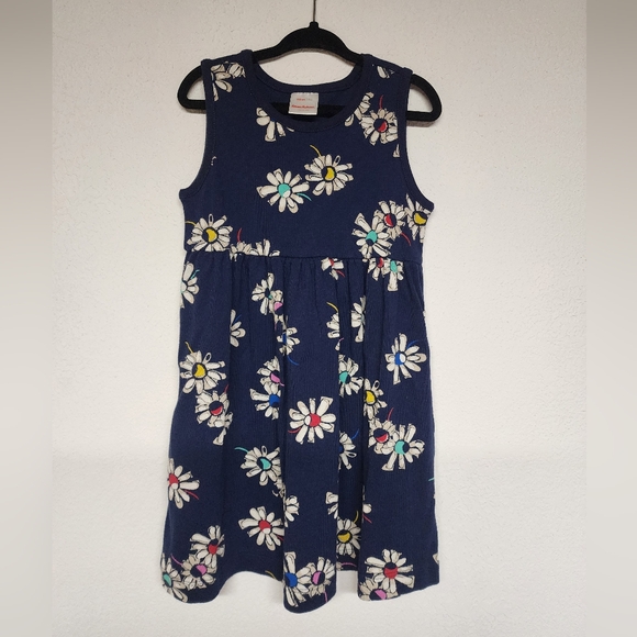 Hanna Andersson Other - Hanna Andersson Girls Sleeveless Dress Size 100 EU, 4 US Floral Organic Cotton